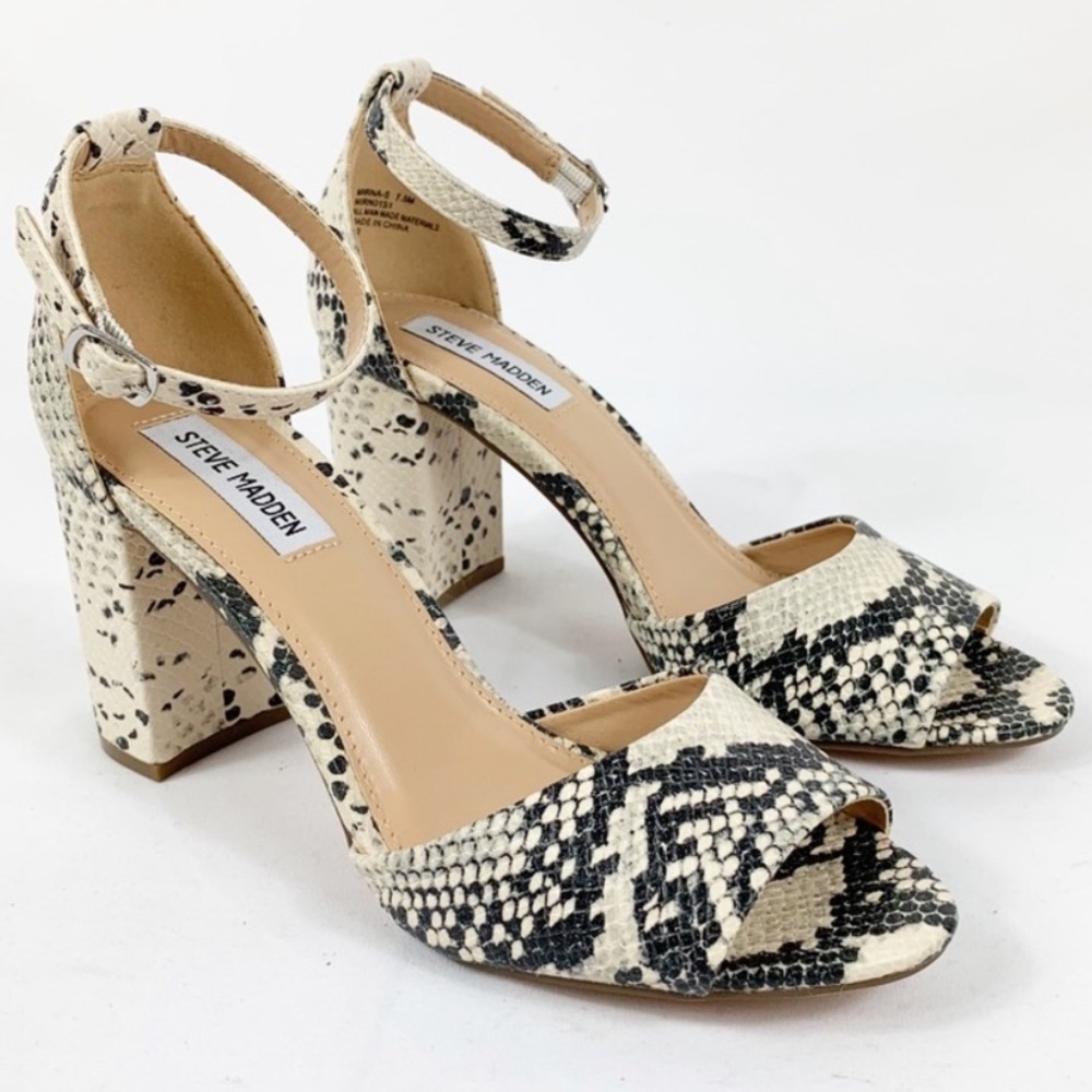 Steve Madden Mirna Block Heel Sandals, size 9